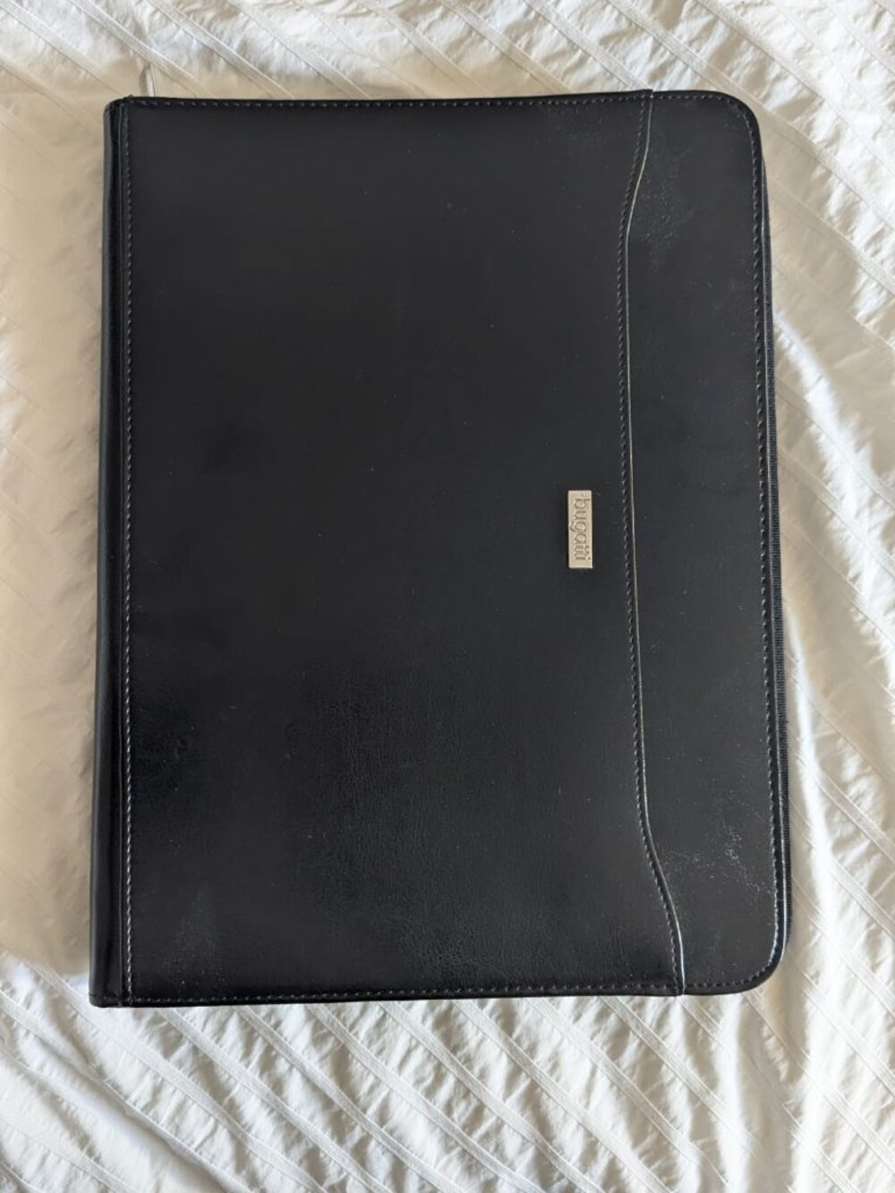 Bugatti Writing Case, Black